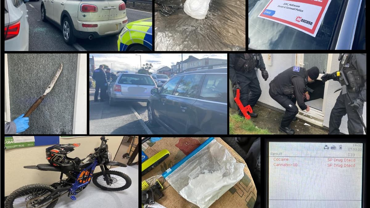 Police Target County Lines Drug Gangs Across Devon And Cornwall Uk 7727